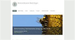 Desktop Screenshot of imker-horgen.ch